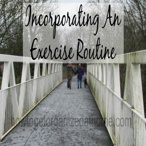 Incorporating An Exercise Routine