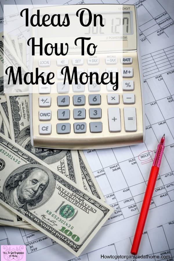 If you are looking for ideas on how to make more money, it might be a short-term solution or something that is long-term to make a better life for your family!