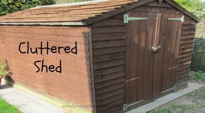 Shed: De-clutter It