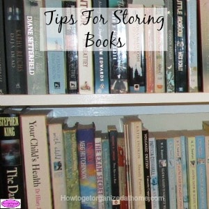 Tips For Storing Books
