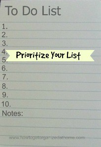 Tackle The To Do List