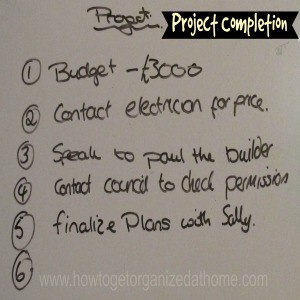 If you complete projects at work or at home, it is essential that you manage difficult tasks, planning is the key to your success in any project you manage.