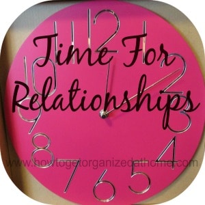 Investing Time In Relationships