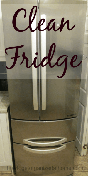 It is important to keep your fridge clean, it reduces the germs that can make our families ill and it can ensure that you use up food before it goes bad.