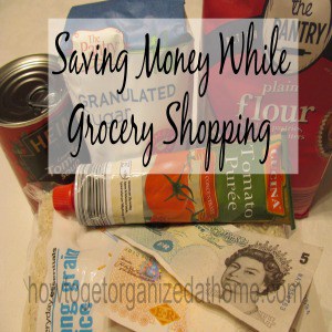 Saving Money While Grocery Shopping