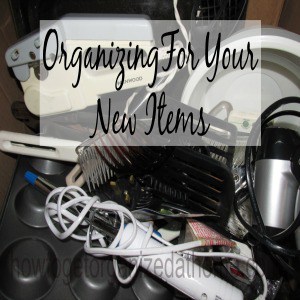Organizing The New Items In Your Home