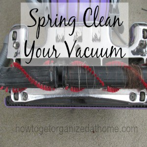 Spring Clean Your Vacuum