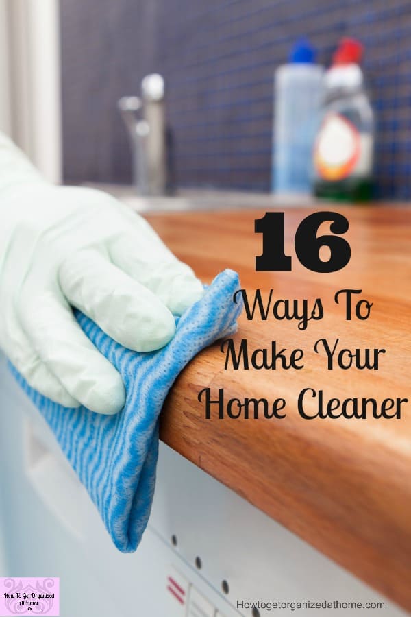If you need simple ways to make your home cleaner you need to try these tips now!