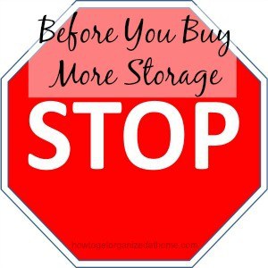 Before You Buy More Storage