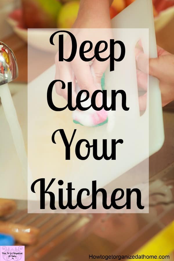 Learn to deep clean your kitchen with these tips and tricks to make your whole kitchen sparkle