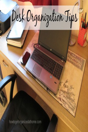 Desk Organization Tips