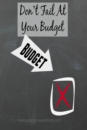 It takes time to control your budget effectively. It is not a skill you can learn quickly there will be set backs and problems every month, don't give up!