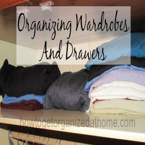 Organizing Wardrobes And Drawers