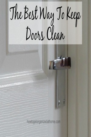 It is important to keep your doors clean, not only will it make your home look good it can also make you feel good when you come home to a clean door.