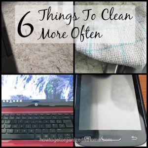 6 Things To Clean More Often