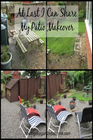 At Last I Can Share My Patio Makeover
