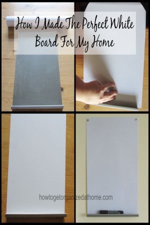 How I Made The Perfect White Board For My Home