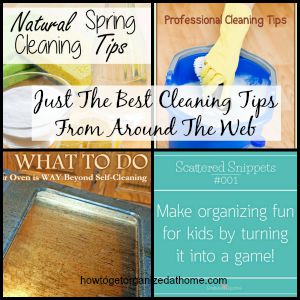 Just The Best Cleaning Tips From Around The Web