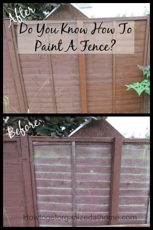 Do You Know How To Paint A Fence?