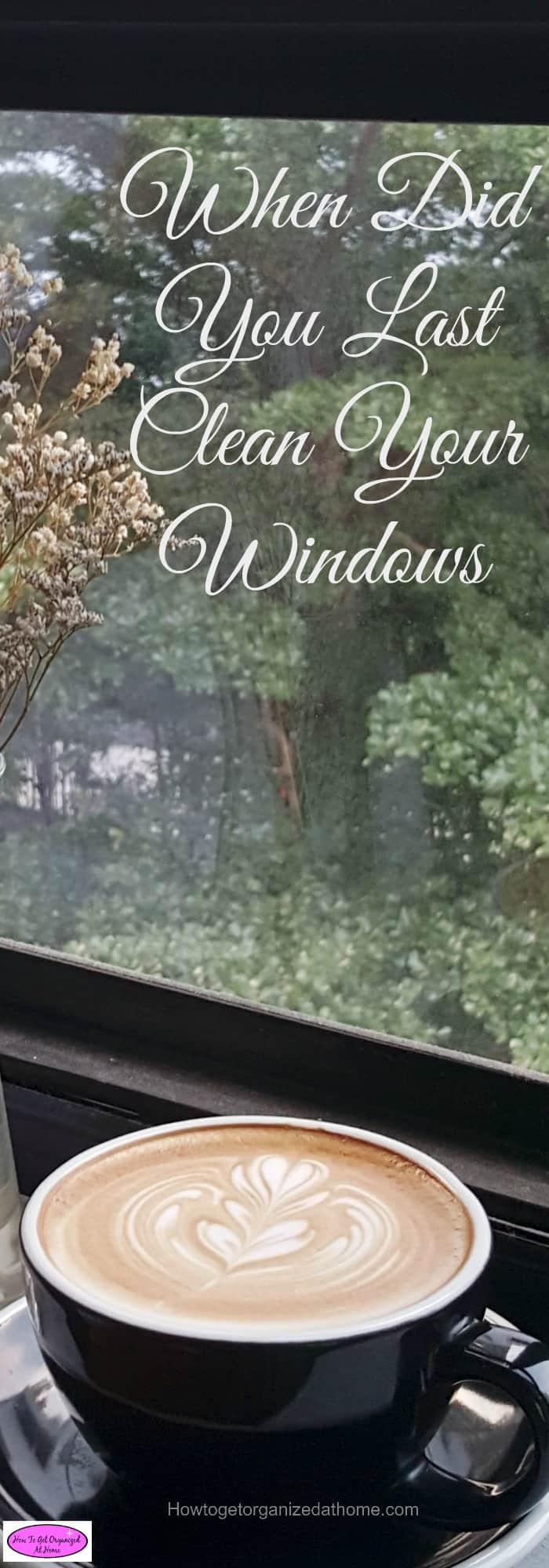 When was the last time you cleaned your windows? Cleaning your windows is important for the maintenance of the glass too.