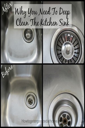 Deep cleaning the kitchen sink is important for more than just the cleanliness but also a clean environment makes the experience a more pleasant option.
