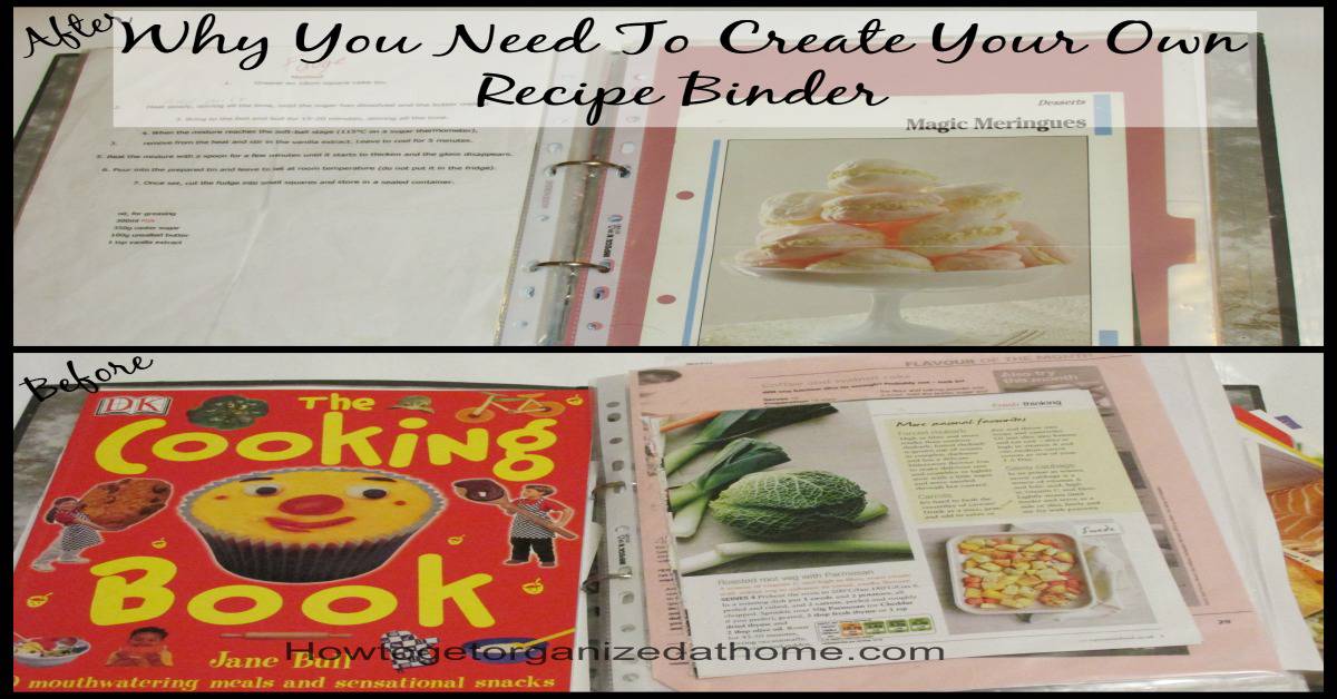 Make Your Own Recipe Binder