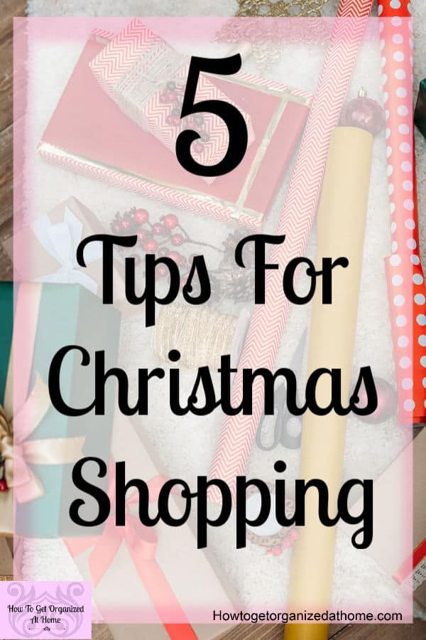 When it comes to Christmas shopping there are tips that will help you do this without all the stress! These tips work, I use them all year when it comes to any major shopping trip!