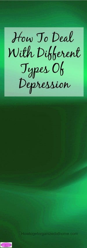 How to deal with different types of depression and understanding the healing process can help to accept depression and learn more about a mental illness.