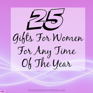 Buying gifts for women doesn't have to be difficult, here is a selection of gifts that you can use to give you ideas for the women in your life.