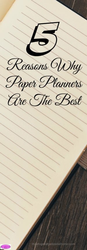 Paper planners are the best, you are not short of choice or style and you can even download and print some planners for free.