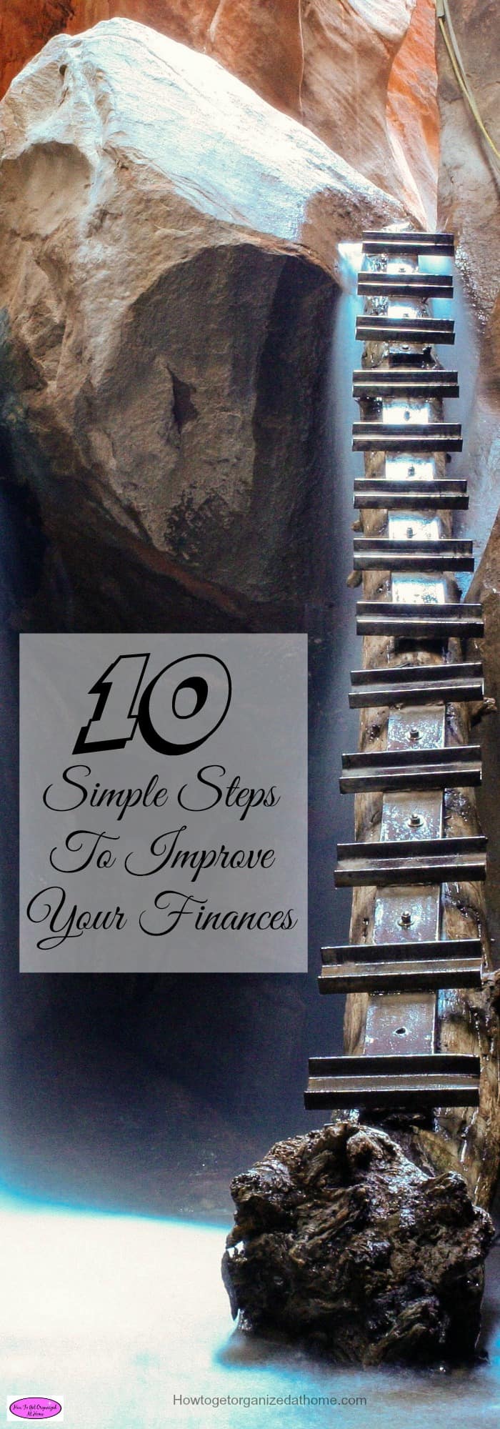 Follow these 10 simple steps to improve your finances and to see your money working for you instead of against you. It isn't as hard as you might think!