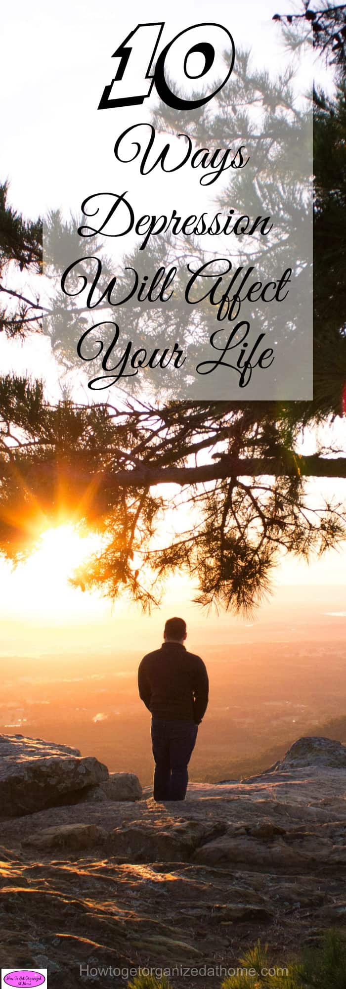 Depression will affect your life, it seems so simple to change a habit but it isn't that easy! The effects of depression are difficult!