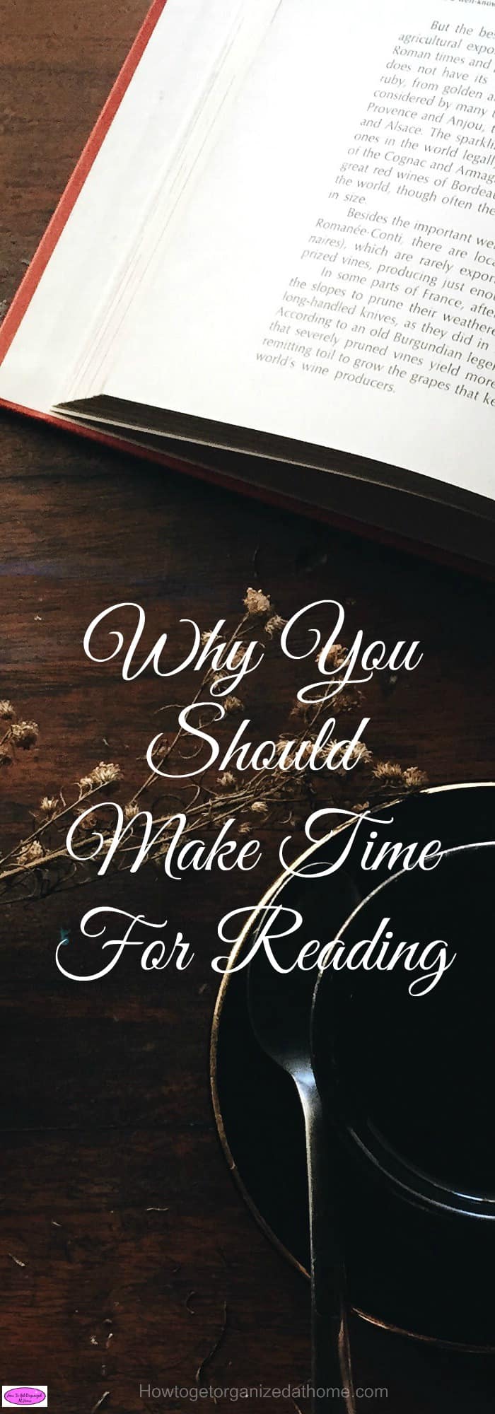 If you make time for reading and to improve your own reading skills it will have an effect on your life as reading is an important skill to learn!