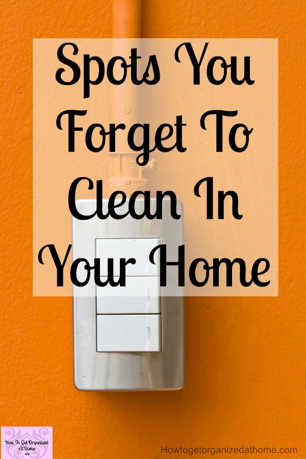 Looking for simple tips to get even those seldom-used spaces clean and organized? Here are 5 common areas that most people forget to clean!