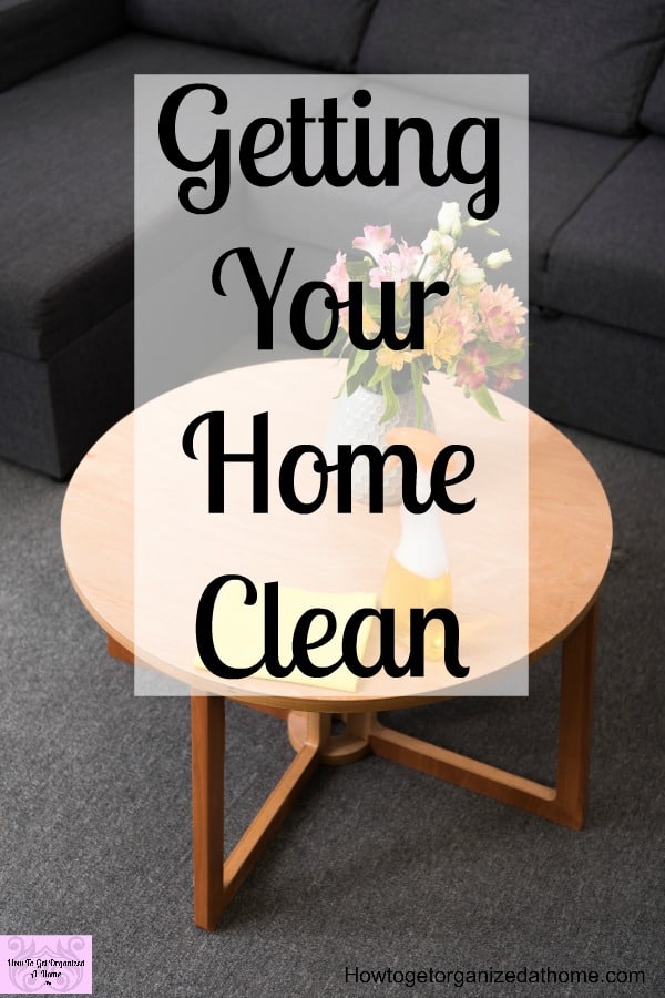 Looking for tips and ideas for a clean home? These cleaning tips will help you really get your home sparkling clean!