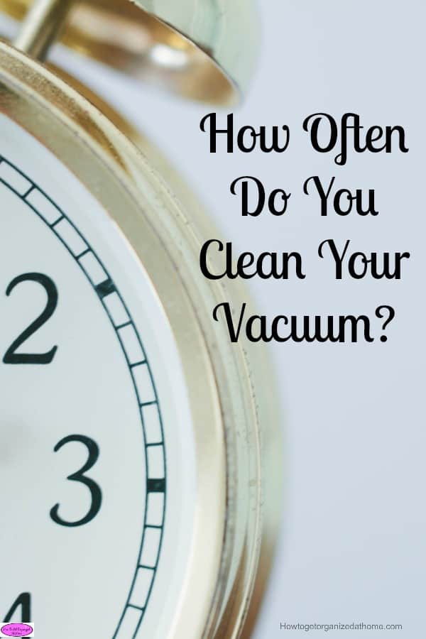 You can't clean your home properly if your cleaning tools are not taken care off! It is important to clean your vacuum regularly to ensure it is working!