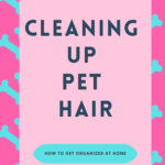 Cleaning up pet hair
