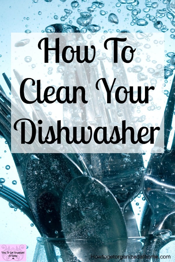 Do you need to know how to clean your dishwasher? Is it starting to smell? These tips will help you clean and keep your dishwasher smelling clean and fresh for longer!