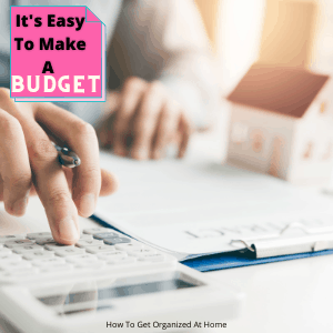 make a budget