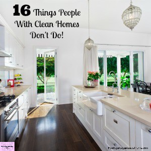 By learning what you need to do in your home will help you tackle the cleaning in your home!