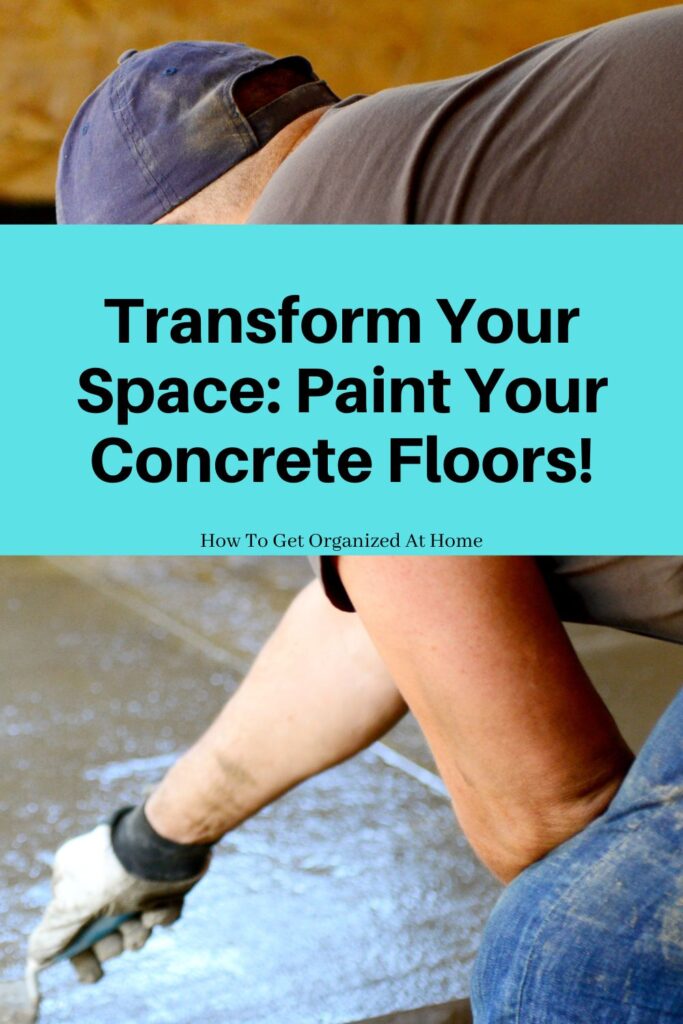 paint your concrete floor