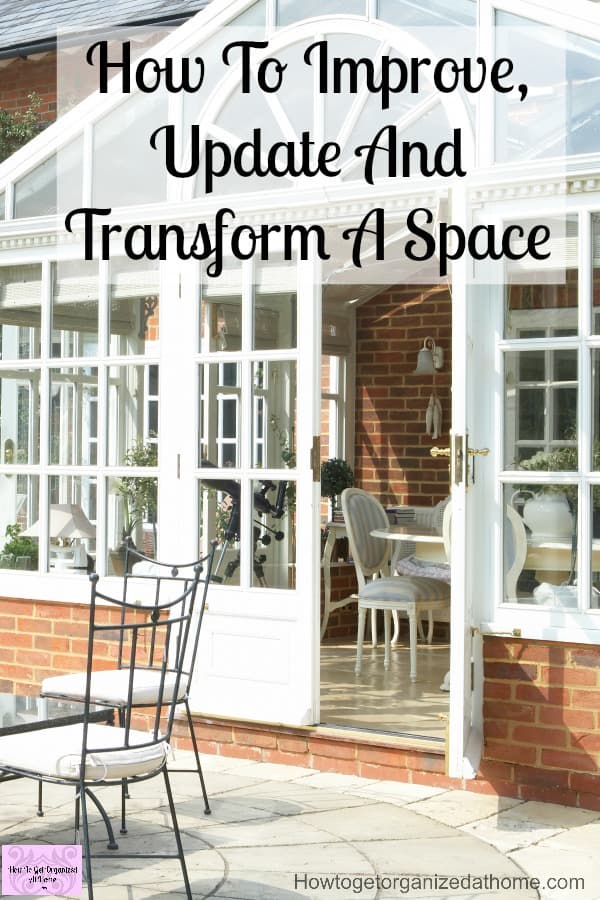 How to improve, update and transform a space in your home. Learn what you must do first and why you need to create a budget for your project!