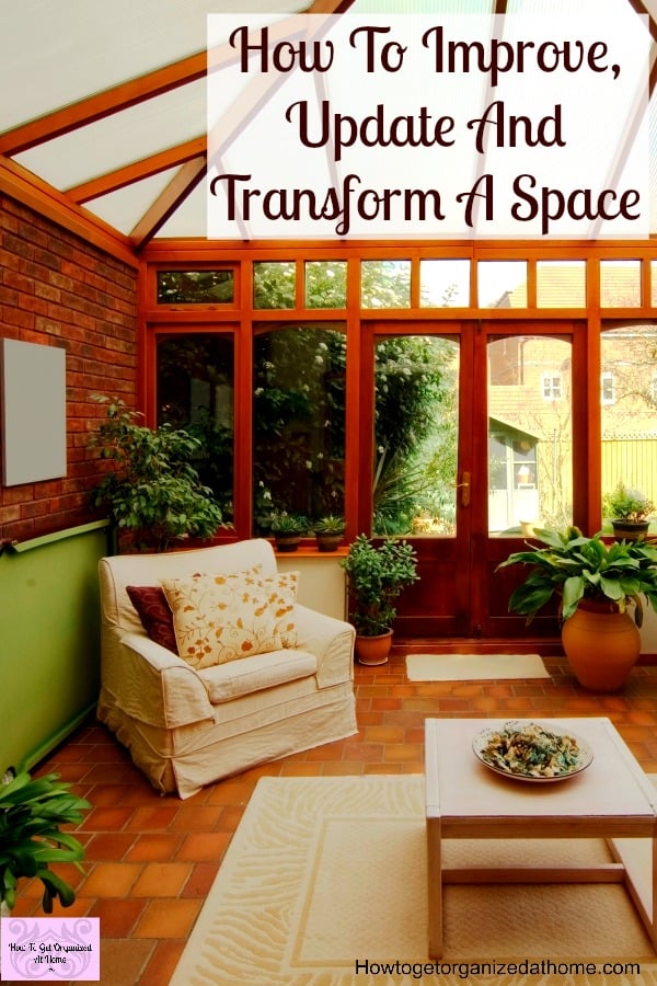 How to improve, update and transform a space in your home. Learn what you must do first and why you need to create a budget for your project!