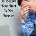 Living a debt free life is possible! You don’t need anything fancy, just follow a budget!