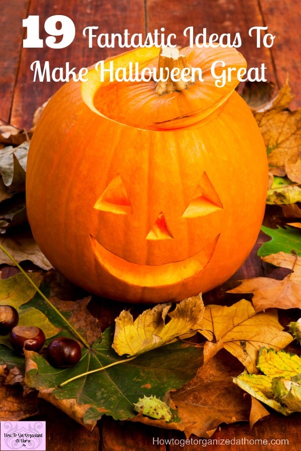 Ideas to help you decorate your home, dress up your family and create some amazing food all for Halloween!