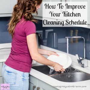 Get on top of your kitchen cleaning and finally get the clean kitchen you want!