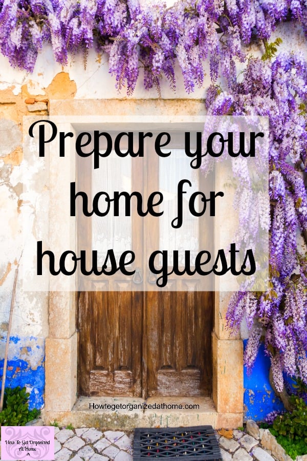 Is your home ready for house guests? Do you worry about what they will think about your housekeeping? Don’t panic I’ve got you covered on how to get your home company ready!