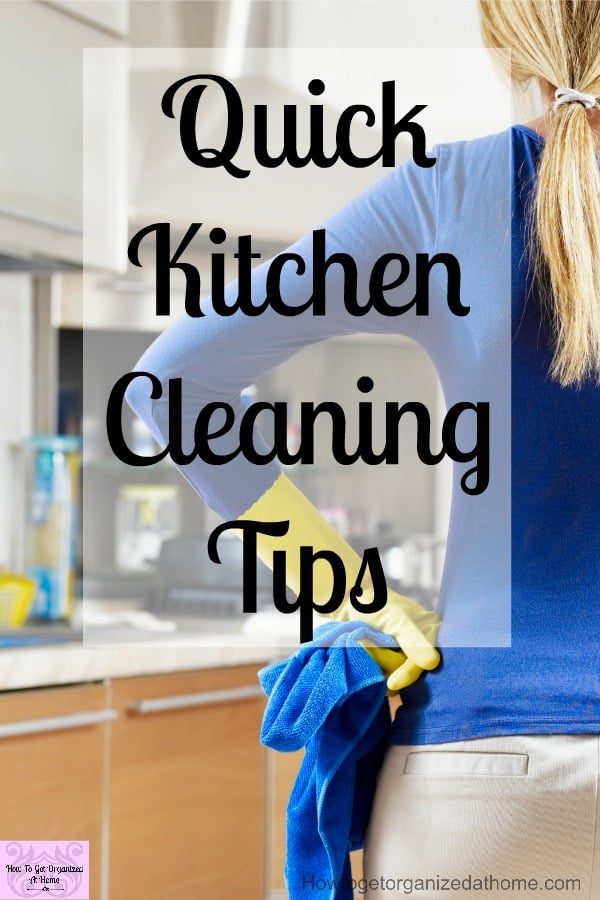 Are you looking for simple tips to get your kitchen looking clean all the time! These tips will help you tackle your kitchen and make it look deep cleaned all the time!
