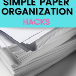 Simple Paper Organization