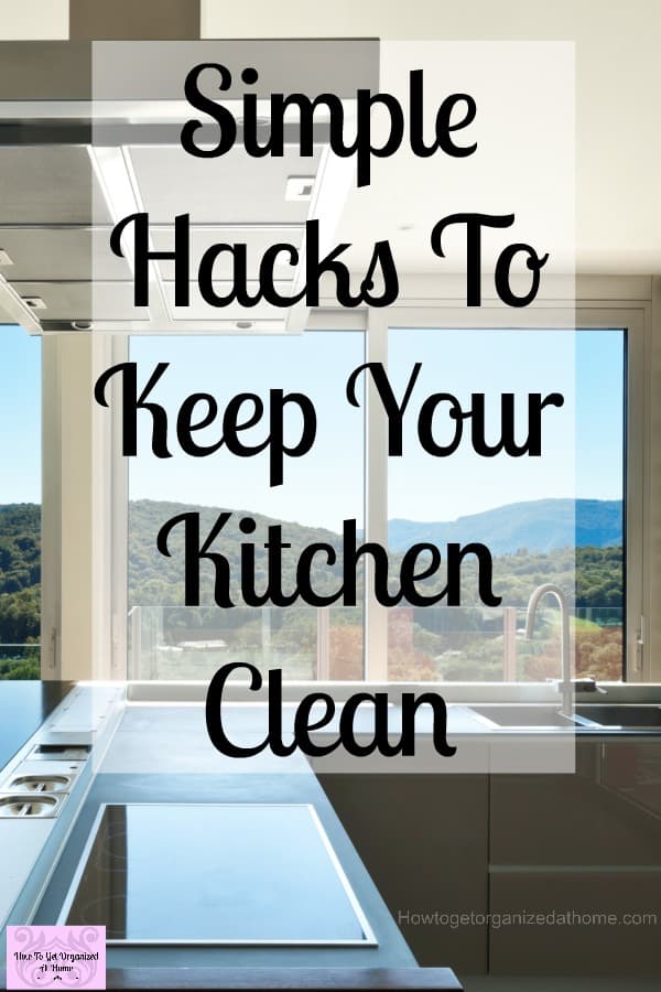 Looking for cleaning tips to keep on top of the kitchen cleaning? These simple tips and ideas will teach you the top tips to keep your kitchen really clean!